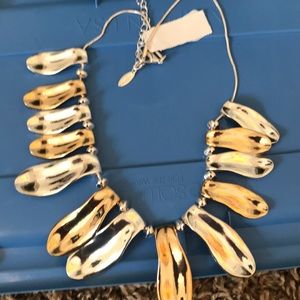 Brand new Natasha 2 tone Necklace Silver&Gold